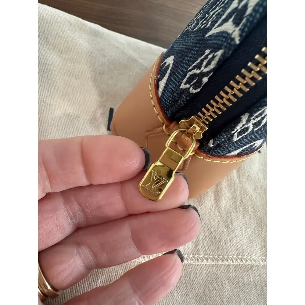 Louis Vuitton Limited Edition Jacquard Since 1854 Monogram Cosmetic Pouch - Picture 5 of 10